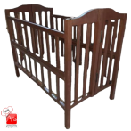تخت خواب کودک تاشوی چوبی 